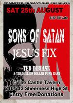 Jesus Fix - The Castle, Sheerness, Kent 25.8.12